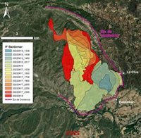 Los Bombers trabajan por quinto día consecutivo en el fuego de Artesa (Lleida), su "prioridad uno"