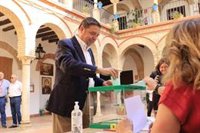Planas espera una participación "alta" en las elecciones andaluzas: "La única encuesta es el voto en la urna"