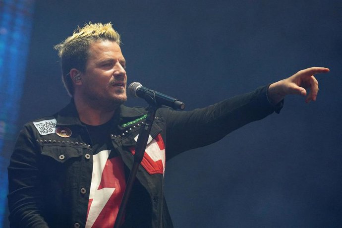 El cantante Dani Martín actúa en el festival Oson de Camiño, en el Monte do Gozo, a 18 de junio de 2022, en Santiago de Compostela