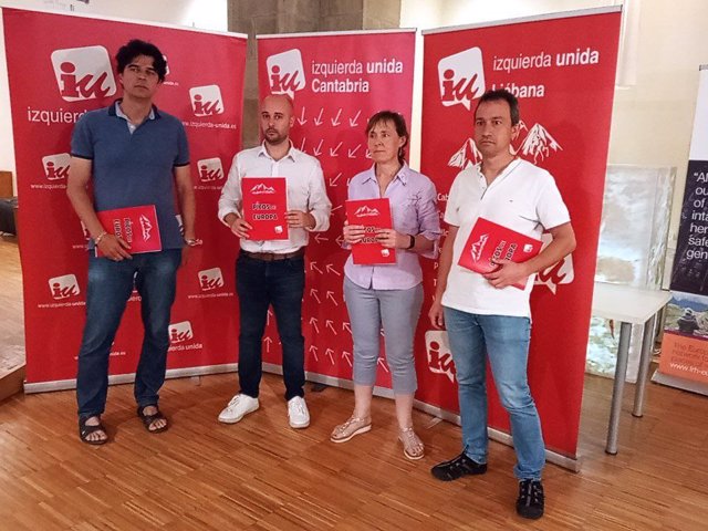 Dirigentes IU de Cantabria, Asturias y CyL, en Potes