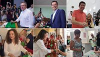La jornada electoral en Andalucía, en imágenes