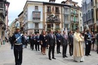La ciudad recupera la misa del Corpus y al procesión después de la pandemia