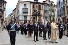 Procesión del Corpus Christi en Oviedo