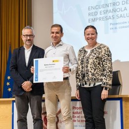 El centro de Fisioterapia Pérez y Salcedo recibe distnción por buenas prácticas del Ministerio de Trabajo