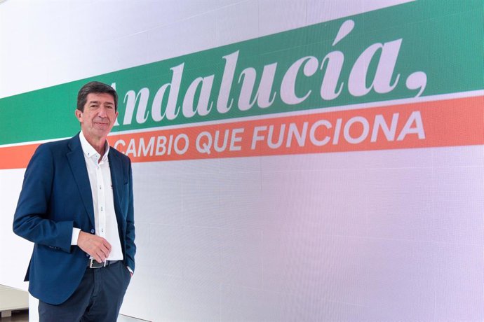 El candidat de Ciudadanos (Cs) a la Presidncia de la Junta d'Andalusia i vicepresident del Govern andalús, Juan Marín, en una imatge de 19 de juny.