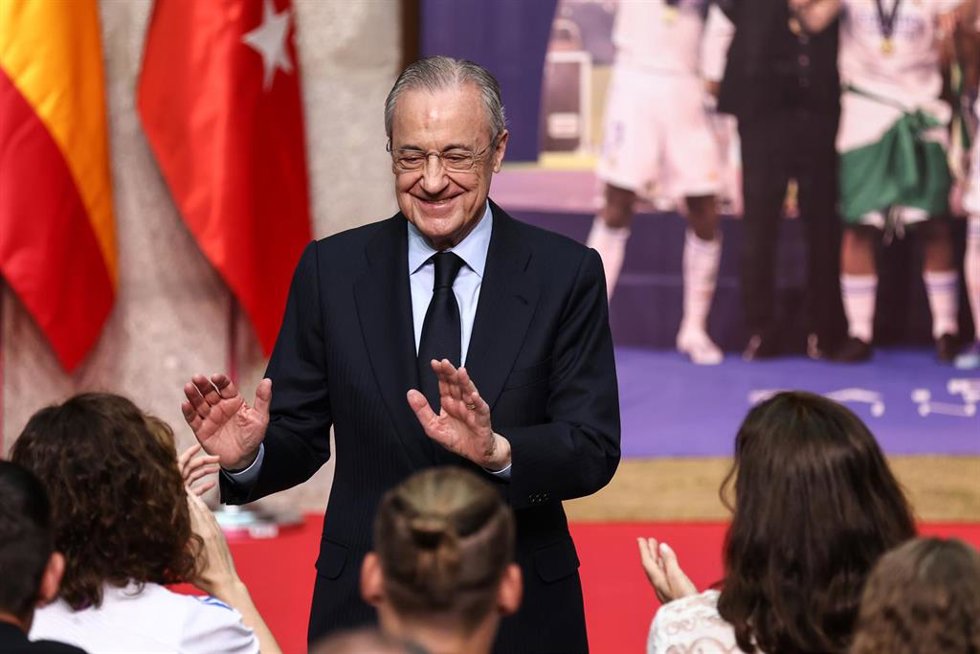 Florentino Pérez, presidente del Real Madrid