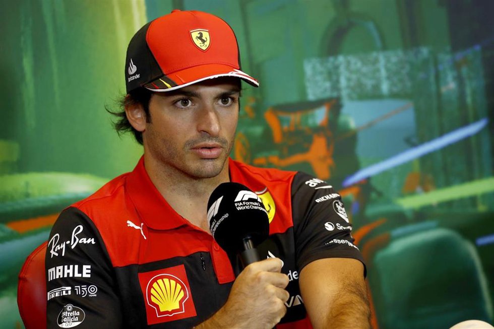 Carlos Sainz, piloto de Ferrari