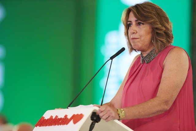 Archivo - La senadora del PSOE, Susana Díaz.