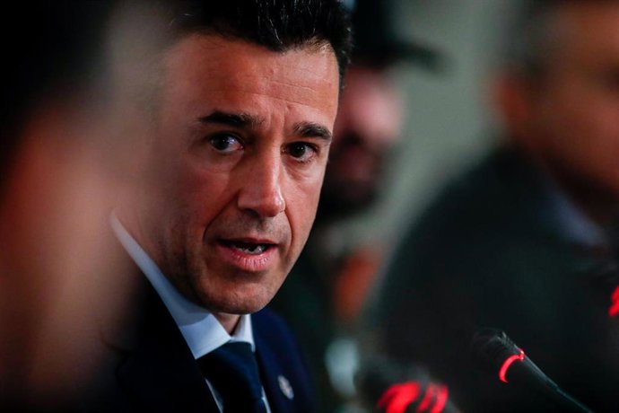 Archivo - May Peus, presidente de la RFEDI, en los Desayunos Deportivos de Europa Press.