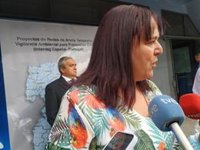 Begoña García pide "mucha prudencia" porque el riesgo de incendios sigue alto aunque bajen las temperaturas