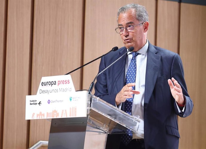 El vicepresidente, consejero de Educación, Universidades y Ciencia, y portavoz del Gobierno de la Comunidad de Madrid, Enrique Ossorio