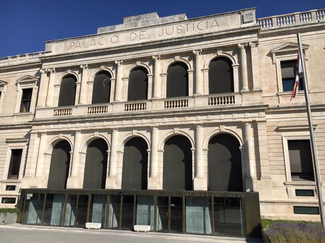 Archivo - Sede del TSJCyL en Burgos