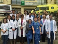 El programa de trasplante de médula ósea en domicilio del Hospital Regional de Málaga alcanza el centenar de casos