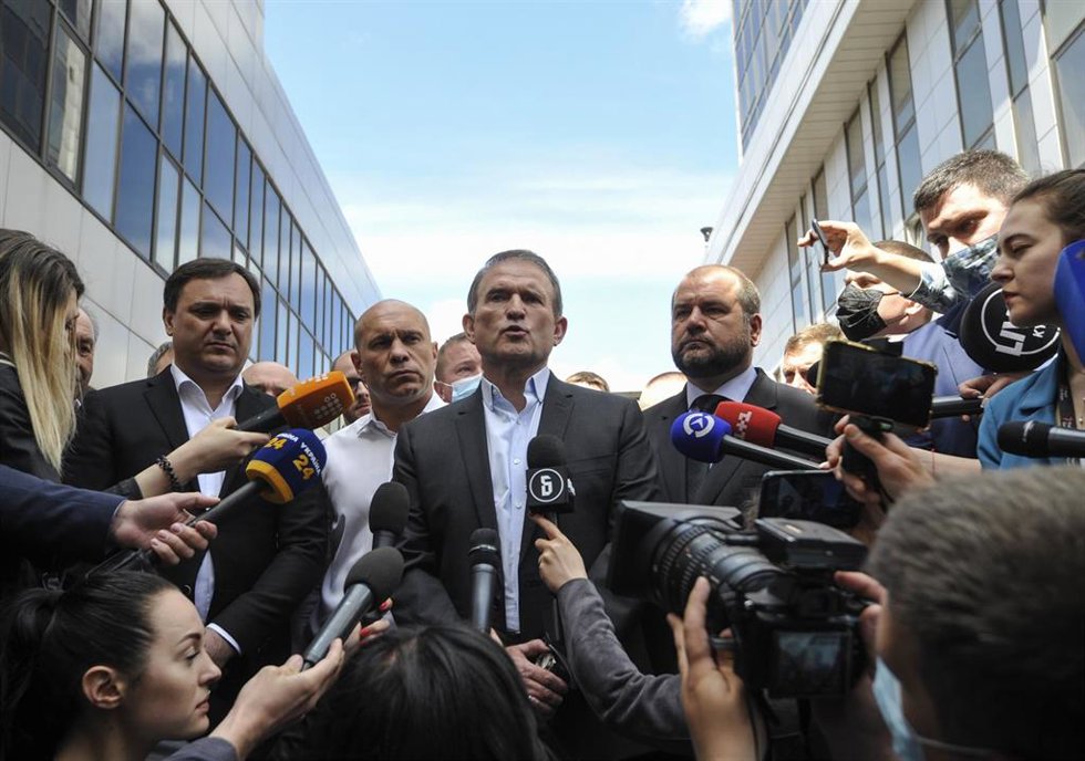 Archivo - Viktor Medvedchuk, diputado de Plataforma de Oposición por la Vida.