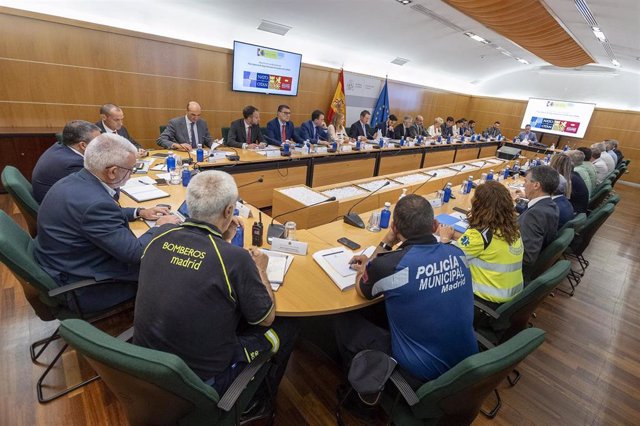 Reunión en el Ministerio del Interior para coordinar el dispositivo para la cumbre de la OTAN en Madrid, bautizado como Operación Eirene
