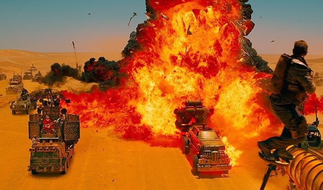 Escena de Mad Max: Fury Road