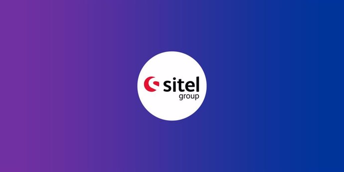 Logo de la empresade contact center Sitel.