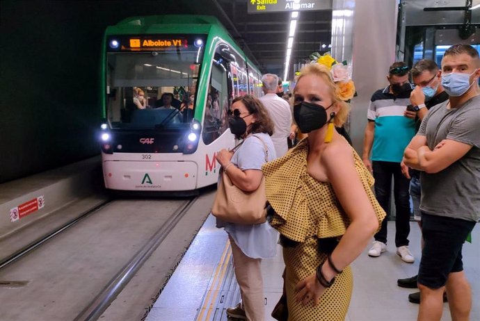 Metro de Granada, en la Feria del Corpus