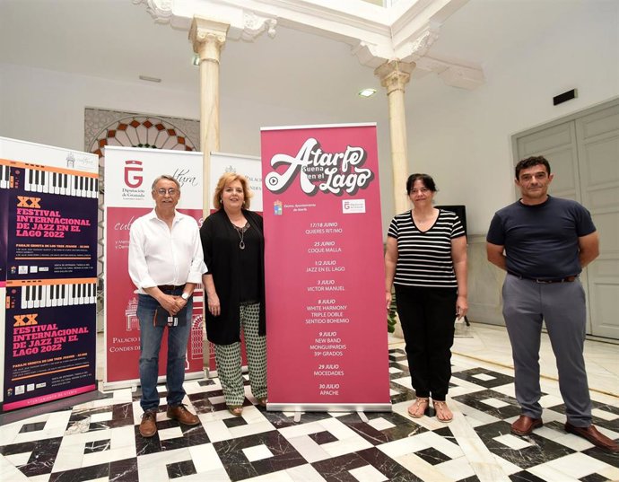 Presentación del festival Jazz en el Lago de Atarfe.