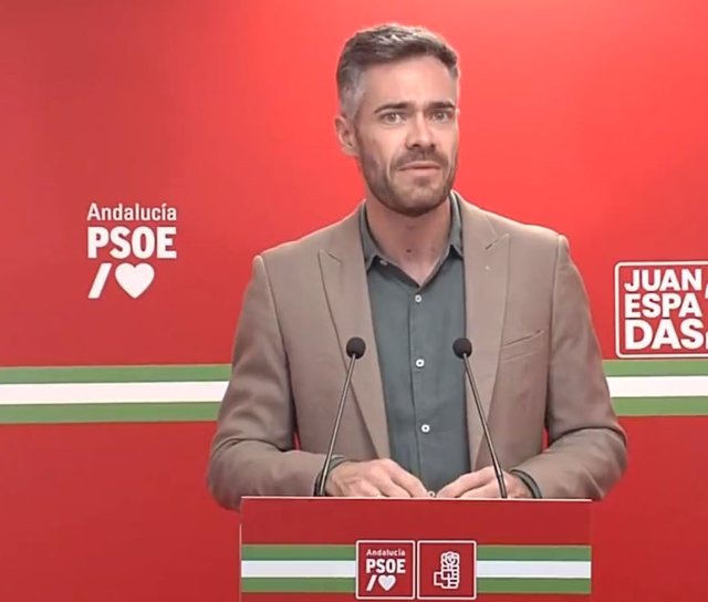 Felipe Sicilia, portavoz de la Comisión Ejecutiva Federal del PSOE