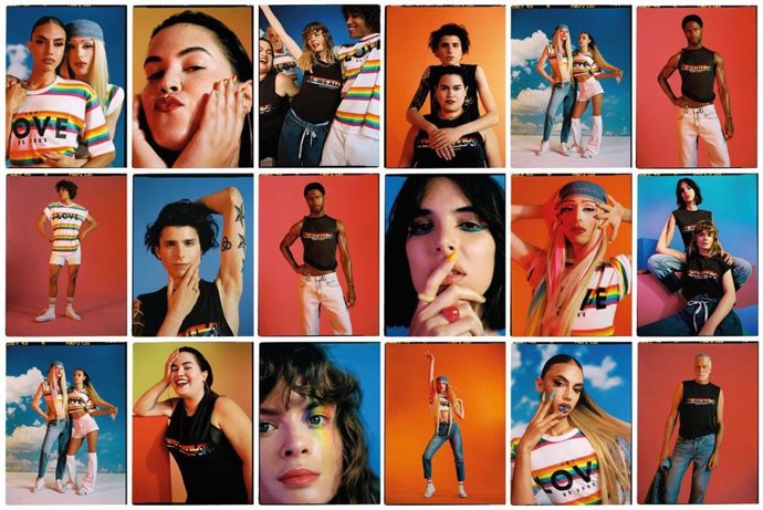 LEFTIES  LET LOVE BE FREE  PRIDE COLLECTION.
