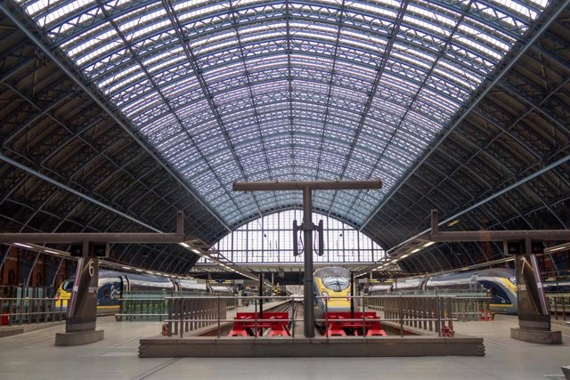 Estación de St. Pancras en Londres