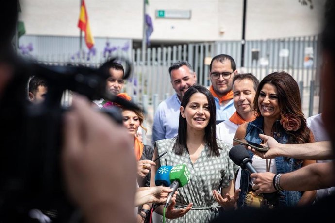 La presidenta de Cs,  Inés Arrimadas