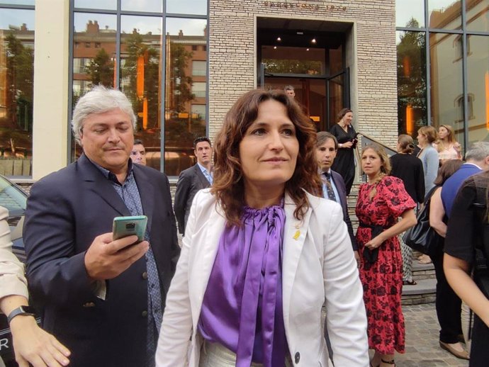La consellera de Presidncia de la Generalitat, Laura Vilagr.