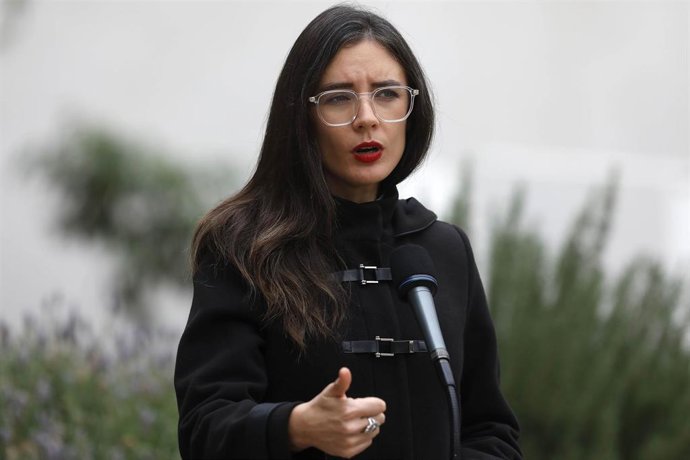 La portavoz del Gobierno de Chile, Camila Vallejo