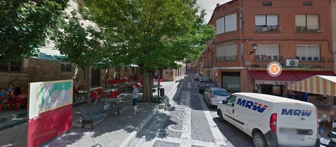 Calle Martínez Izquierdo de la localidad guadalajareña de Molina de Aragón.