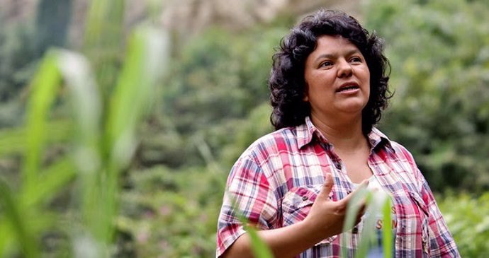 Archivo - Activista ambiental. Berta Cáceres. Asesinada. Honduras.
