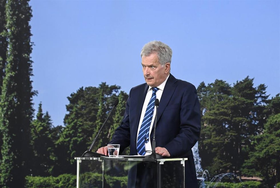El presidente de Finlandia, Sauli Niinisto