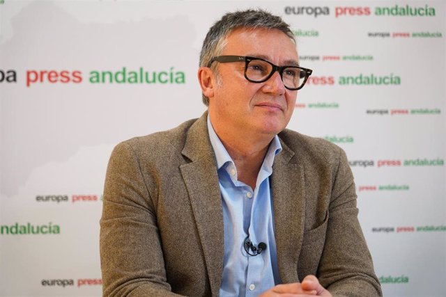 Archivo - Entrevista  de Europa Press a el  portavoz de Vox en el Parlamento de Andalucía, Manuel Gavira a 29 de diciembre 2021 en Sevilla (Andalucía)