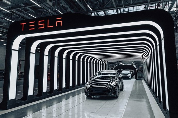 Archivo - Gigafactoría de Tesla en Berlín
