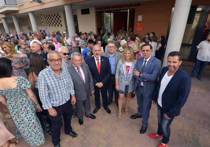 Imagen de la inauguración del nuevo Centro de Mayores en Espinardo