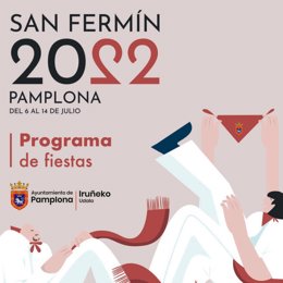 Programa de fiestas de San Fermín.