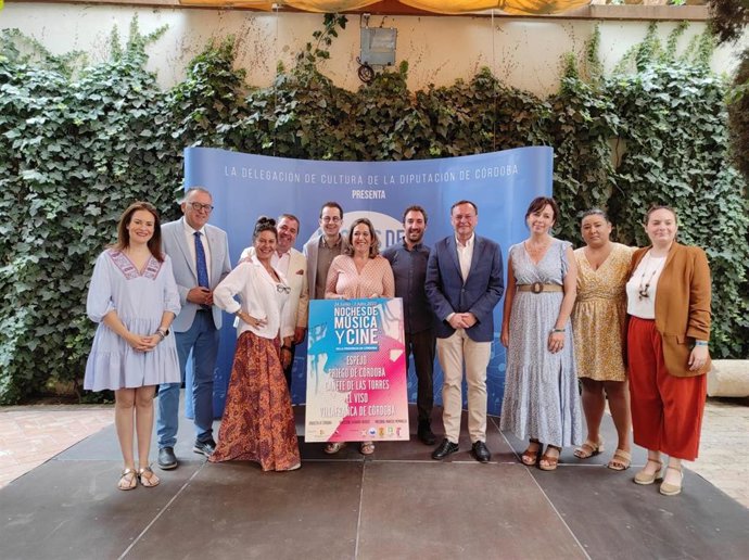 Presentación del programa 'Noches de Música y Cine'.