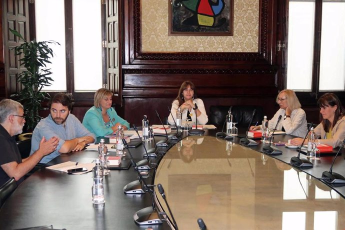 Mesa del Parlament del 21 de junio.