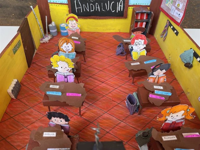 Entregados los premios del concurso escolar 'Andalucía en un mapa'.