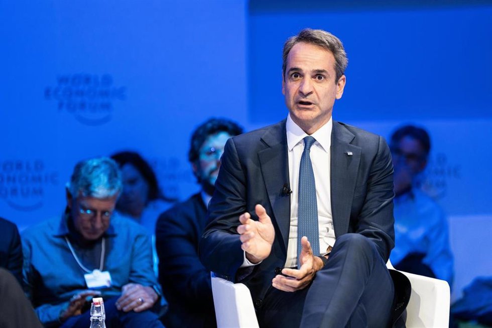 El primer ministro de Grecia, Kyriakos Mitsotakis.