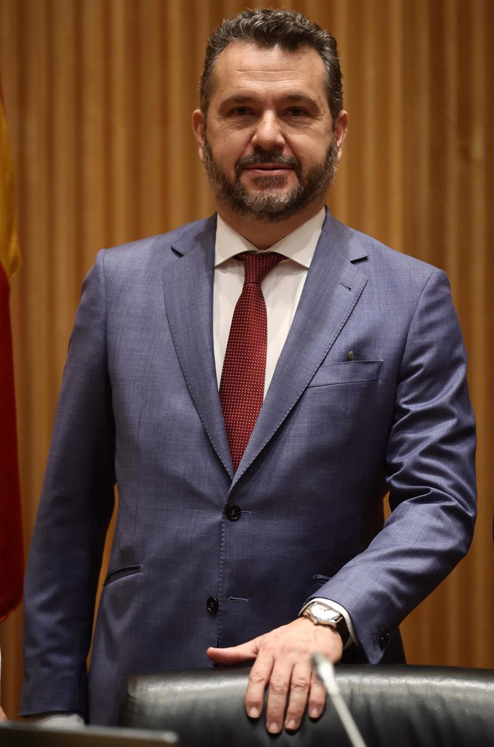 El presidente de la Comisión Nacional Del Mercado De Valores (CNMV), Rodrigo Buenaventura Canino, a su llegada a la Comisión de Asuntos Económicos y Transformación Digital, en el Congreso de los Diputados, a 21 de junio de 2022, en Madrid (España).