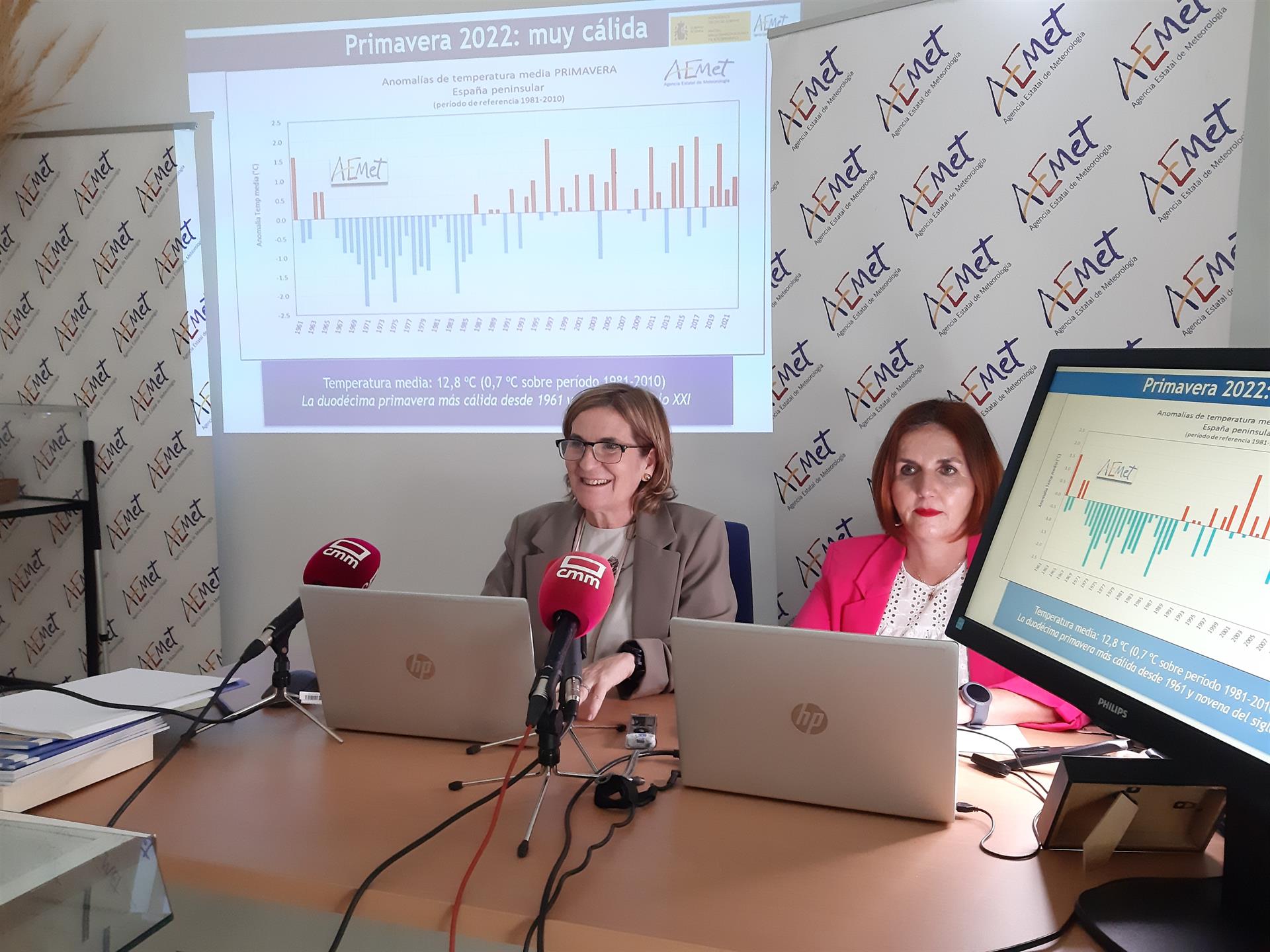 La delegada de la Aemet en Castilla-La Mancha, Paloma Castro