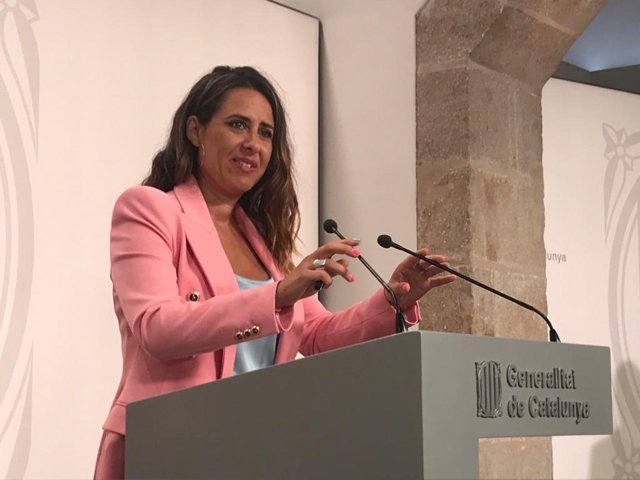 La portaveu del Govern, Patrícia Plaja