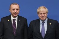 Erdogan aborda con Johnson la importancia de organizar la exportación de grano desde Ucrania