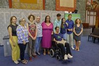 Cabildo de Tenerife y la asociación TeidELA se coordinan para impulsar la visibilización de la enfermedad