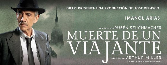 Cartel de 'Muerte de un viajante' en el Teatre Romea