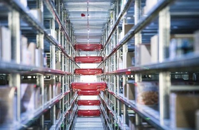 Sistema de Shuttle Stingray de TGW.