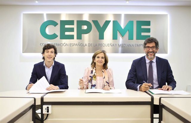 Cepyme, Finresp y U4Impact firman un acuerdo para promover la sostenibilidad entre las pymes