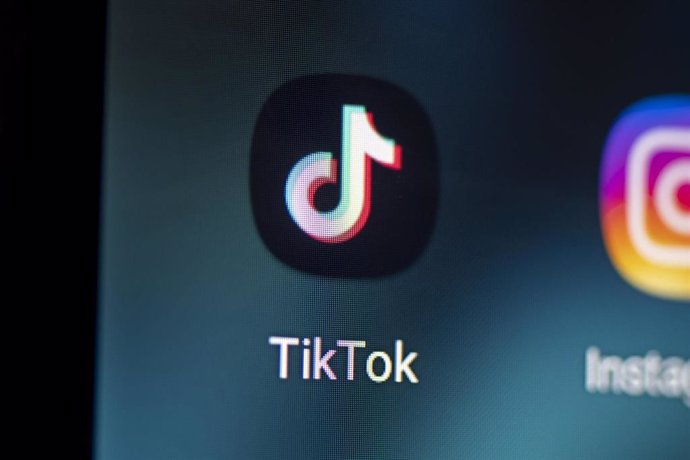 Archivo - Aplicación de la red social Tiktok