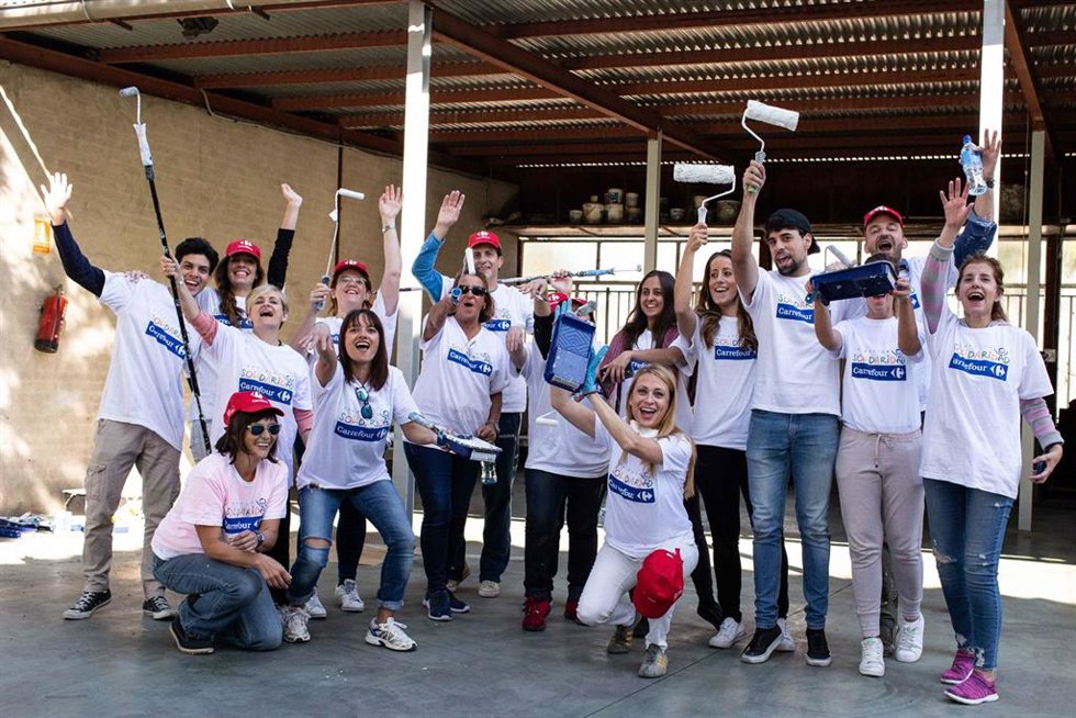 Participantes en el 'Día de la Buena Gente'.